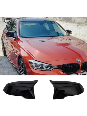 MKG Otomotiv Bmw F30 M3 Tırnaklı Batman Yarasa Ayna Kapağı Piona Black Abs 2012-2018