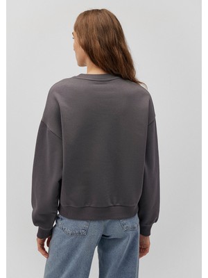 Mavi Bisiklet Yaka Gri Basic SWEATSHIRT1611770-86560