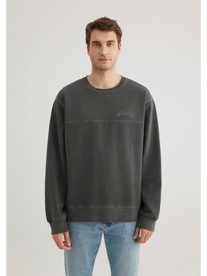 Mavi Bisiklet Yaka Gri SWEATSHIRT0S10337-70092