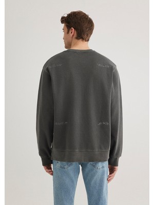 Mavi Bisiklet Yaka Gri SWEATSHIRT0S10337-70092