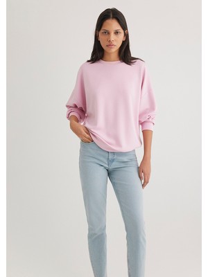 Mavi Bisiklet Yaka Pembe SWEATSHIRT168837-71117