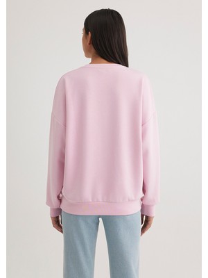 Mavi Bisiklet Yaka Pembe SWEATSHIRT168837-71117