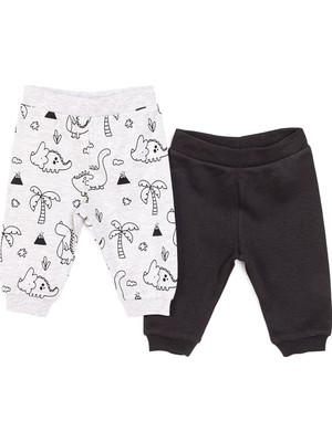HelloBaby Basic Erkek Palmiye Desenli 2li Patiksiz Alt Erkek Bebek