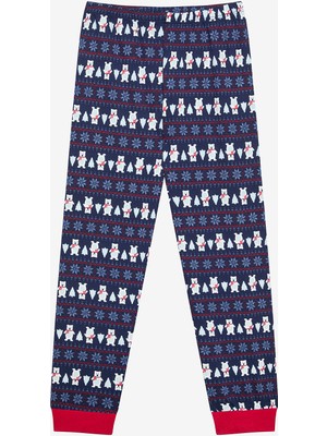 Penti Erkek Çocuk New Bear Mavi Pijama Takımı