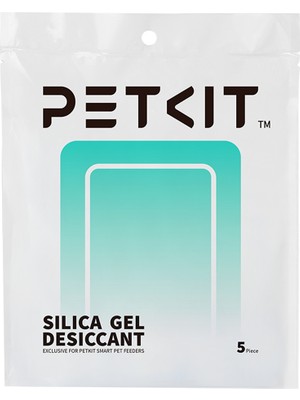 Petkit 5'li Paket Besin Haznesi Nem Kurutucu Plastik Malzemeden Beyaz Renkli