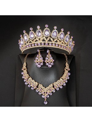 Taçlar Tarzı No.14 Boyutu Düğün Taç Saç Takı Gelin Şapkalar Barok Rhinestone Altın Gümüş Renk Tiaras Prenses Aksesuarları Kraliçe'nin Partisi Için (Yurt Dışından)