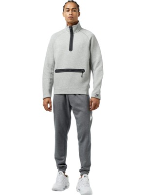 Nike Tech Fleece Half-Zip Top Erkek Sweatshirt - FB7998