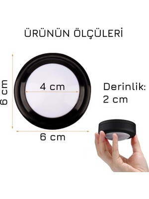 Upway 4 Lü Set LED Aydınlatma Dekoratif Rgb Gece Lambası 12 Renk Kumandalı  Küçük