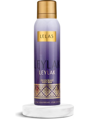 LELAS Leylak Unisex Deodorant 150 ML – Amber Çiçeksi Parfümlü Koku Spreyi – 1915