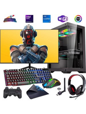 I7 14700F 32GB Ddr4 1tb M2 12GB Arc B580 27" 165Hz Mon. Oyun Bilgisayarı (Gaming Set)