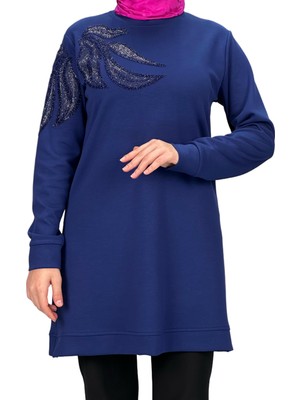 ottomanwear.com Büyük Beden Tunik Saks OTW2117