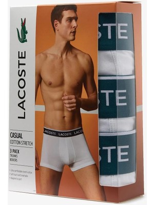 Lacoste Erkek 3 Lu Boxer 5H3389-001