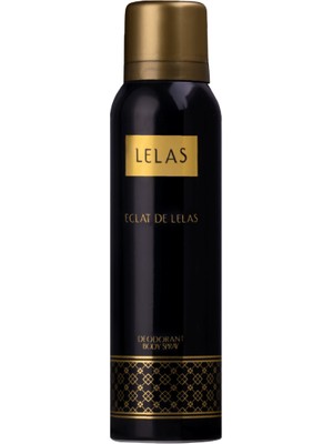 LELAS Eclat De LELAS Unisex Deodorant 150 ML – Çiçeksi Amber Parfümlü Koku Spreyi – 1144