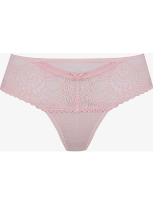 Kadın 3'lü Dantel Detaylı Tanga