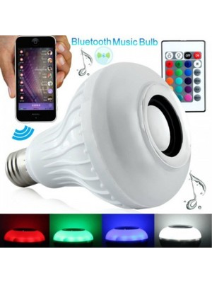 Toptan Bulurum Polizei P-028 Kumandalı Bluetooth Led Ampul