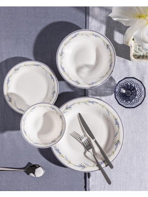 Madame Coco Renard 6 Kişilik 24 Parça Yemek Takımı - Renkli