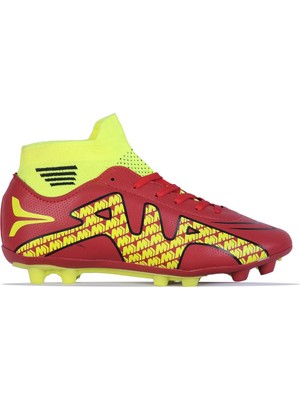 Twingo 360 Kırmızı Krampon Çoraplı Erkek Futbol Ayakkabı