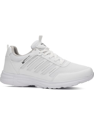 Nstil Günlük Erkek Büyük Beden 45-47 Sneaker Spor Ayakkabı Bağcıklı Fileli Rahat Nefes Alabilen 2080