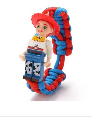 Schulzz Toy Story Jessie LEGO Figürlü Lastikli Bileklik