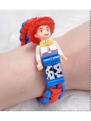 Schulzz Toy Story Jessie LEGO Figürlü Lastikli Bileklik