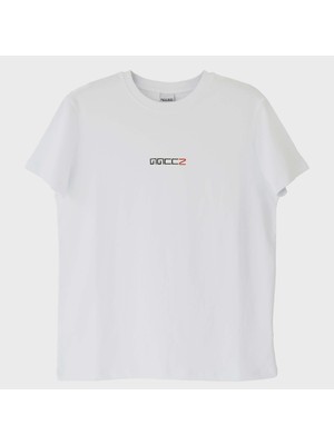 Ggccz Logolu Nakışlı T-Shirt