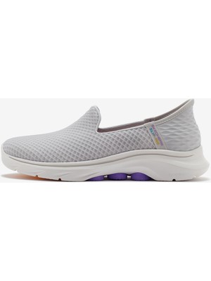 Skechers Skechers Slip-Ins: Go Walk 7 - Daley Kadın Gri Yürüyüş Ayakkabısı 125228 Gylv