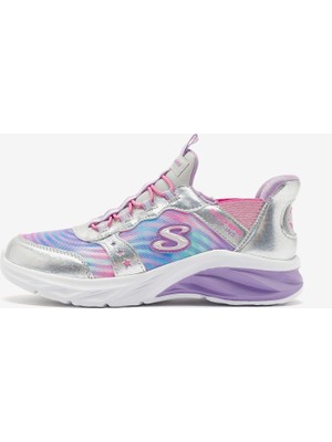 Skechers Coastline Büyük Kız Çocuk Gri Spor Ayakkabı 303592L Smlt