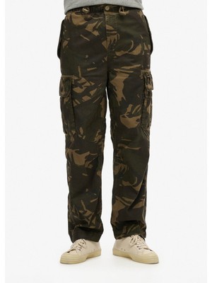 Superdry Normal Paça Kahve Erkek Kargo Pantolon M7011133AQX1_BAGGY Parachute Pant