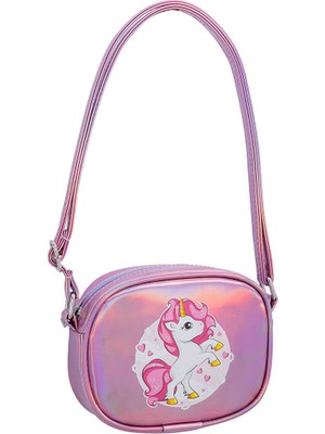 Hellobaby Hologramlı Unicorn Kız Çocuk Omuz Çantası Kız Bebek