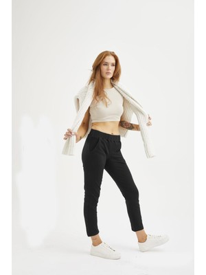 Oroverde Kadın Mondo Pes Siyah Pantolon Tayt