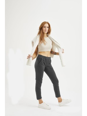Oroverde Kadın Mondo Pes Antrasit Pantolon