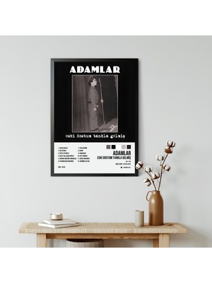 Orenda Art Adamlar - Eski Dostum Tankla Gelmiş / Çerçeveli Poster Tablo