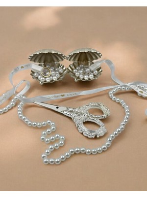 Cyz Home Radia Istidye Yüzüklük ve Söz Makası Seti