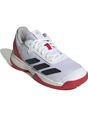 adidas Courtflash K Çocuk Tenis Ayakkabısı JI2448 Beyaz