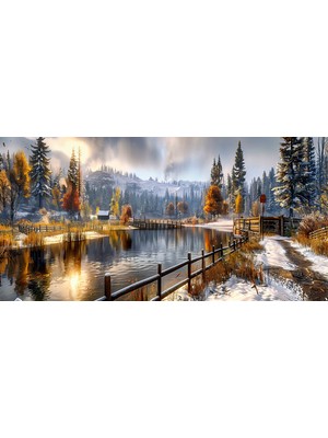 Aden Manzara Kanvas Tablo