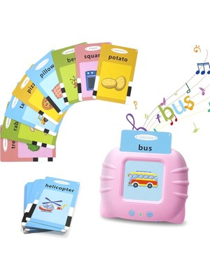 Learning Fun 224 Adet Flash Kart Şarjlı Sesli Eğitici Okul Öncesi Eğitim Dil Oyuncağı Ingilizce