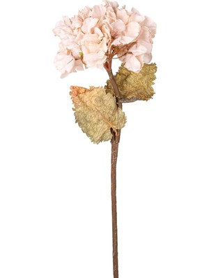Yapay Çiçek Ortanca Tek Dal Krem 55 Cm.