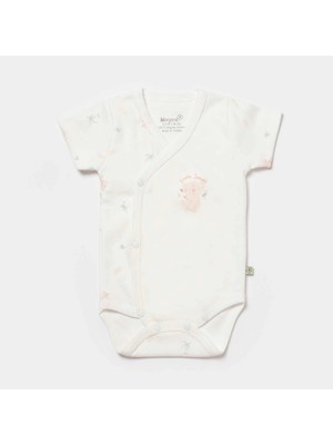 Beruflic Koala Jungle Kısa Kol Kruvaze Body  Pembe