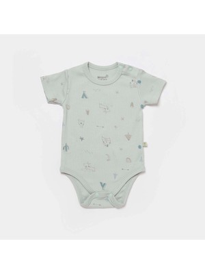 Modal Happy Forest Bebek Body  Bej-Mint