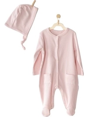 Beruflic Modal Bebe Tulum Takım Pink