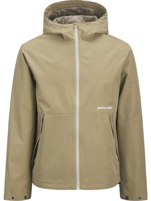 Jack & Jones Jjadam Lıght Jacket Hood Bej