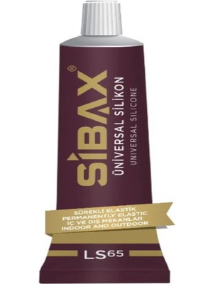 Sibax Ünıversal Tüp Silikon Seffaf 40ML LS65