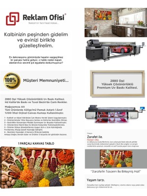 Reklam Ofisi Baharatlar, Yemekhane, Restaurant, Mutfak Temalı Premium Kanvas Tablo