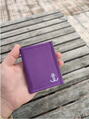 Cırtcırtlı Fermuarlı Anahtarlıklı Bozuk Para Bölmeli Unisex Cüzdan