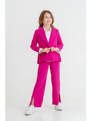 Giyicem Kız Çocuk Piliseli Üçlü Kız Takım 4409