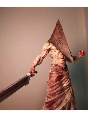Dükkan Design Silent Hill 2 Pyramid Head Büst - Piramit Kafa 30 cm