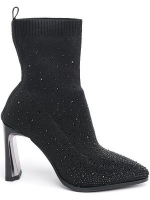 Taşlı Topuklu Kadın Bot