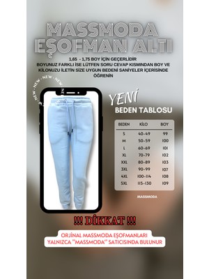 Eşofman Altı Kalın Kışlık 3 Iplik Kompakt Şardonlu Penye Pijama Erkek / Kadın Unisex