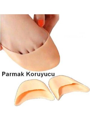2 Li Silikon Parmak Gömleği Ayak Parmak Koruyucu Tüm Parmakları Kapatan Ayak Bunyon Gömlek