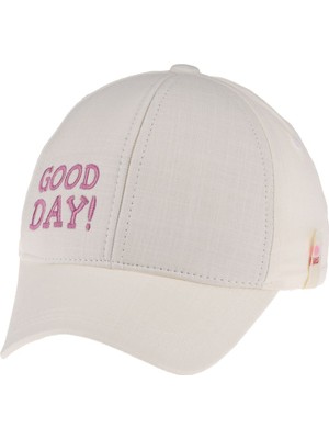 Kitti Çocuk Kız Şapka (4-8 Yaş) Y24240-02 Krem